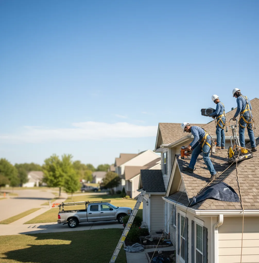 Roof Repair in Gillett
